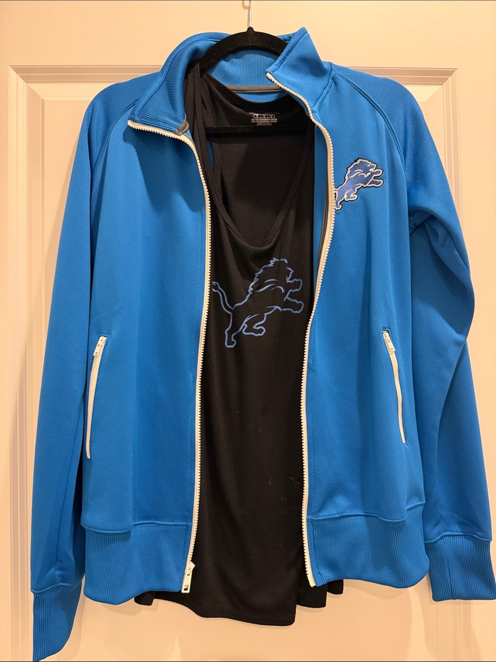 NFL Royal Blue Performance Zip Jacket